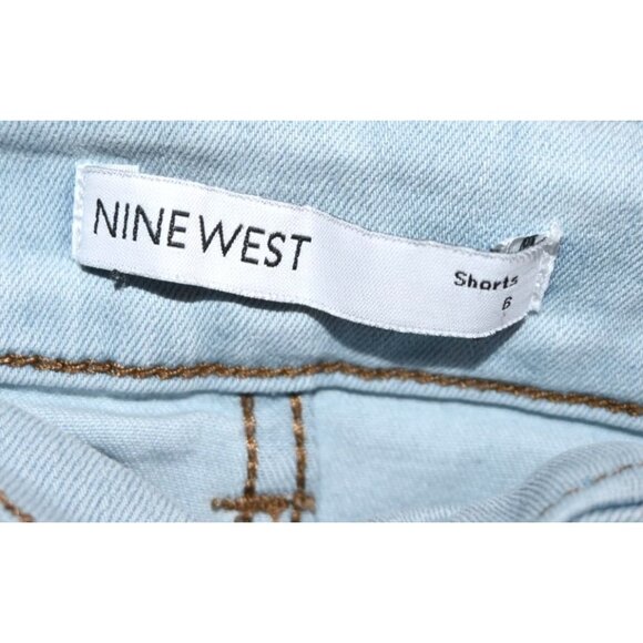 Nine West Womens Jean Shorts Size 6 - Picture 2 of 3